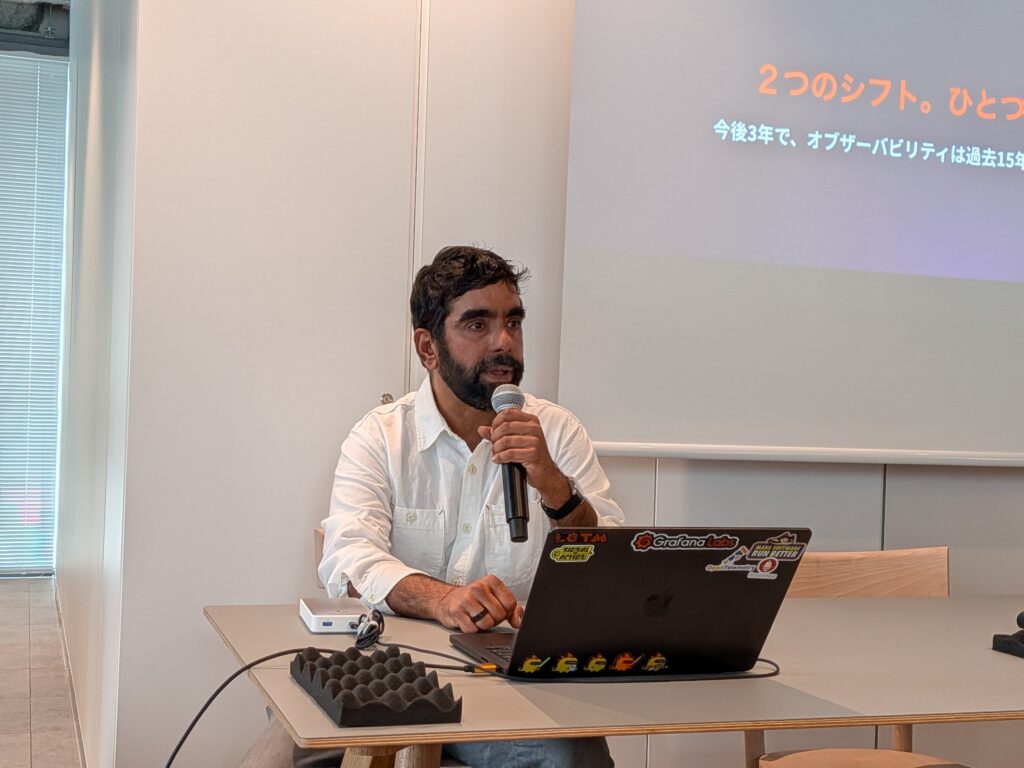 Grafana Labsの共同創業者兼CEOであるRaj Dutt氏
